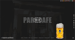 Desktop Screenshot of parkcafe089.de