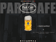 Tablet Screenshot of parkcafe089.de